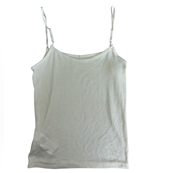 White Fitted Tank Top - Picture 3 of 6